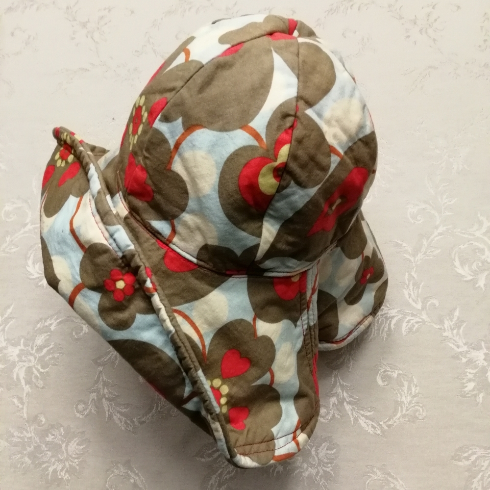 Handmade Cotton Wide Brim Sun Hat - Picture 6 of 8